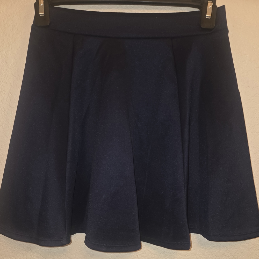 Elegant Navy Blue Women's Skirt